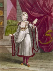 Meisje van Kimolos, een eiland van de Cycladen, c.1708